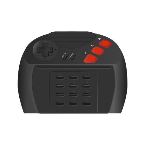 For the #Emulsion  #GUI I drew *every* #Game platform / console / machine #gamecontroller in :inkscape: #inkscape ; Today, the #AtariJaguar ; This one was REALLY tricky 🙂 what do you think?