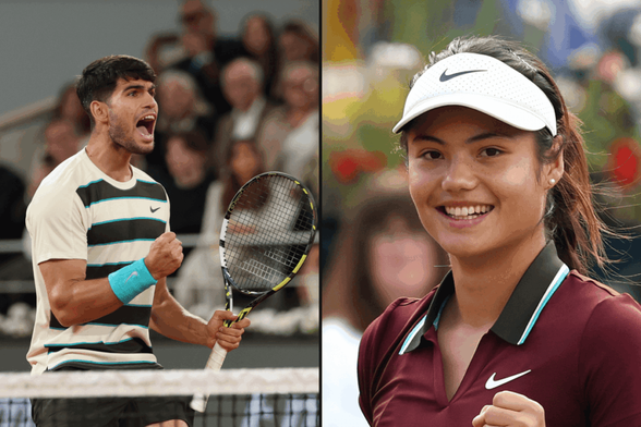 U.S. Open mixed doubles entries: Why Carlos Alcaraz and Emma Raducanu will need wild card
