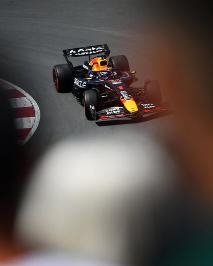 Max on track in Montreal.