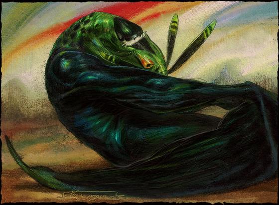 A mixed-media illustration of an anthropomorphic Ripslinger from Disney's Planes