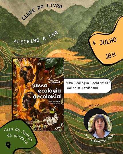 Alecrins a Ler: 'Uma Ecologia Decolonial: pensar a partir do mundo caribenho',