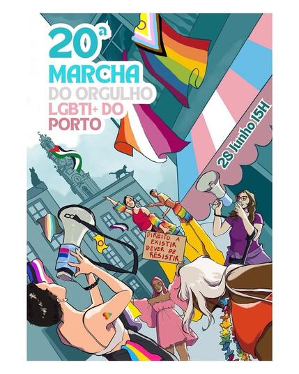 20º Marcha de Orgulho LGBTI+ do Porto