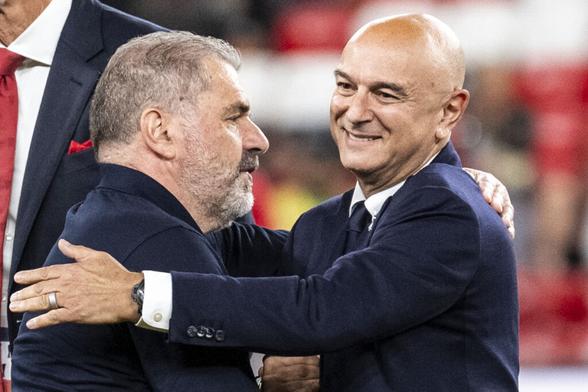 Ange Postecoglou Daniel Levy Tottenham