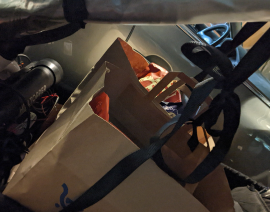 Car taking up space in garage, needs to be a folding car.