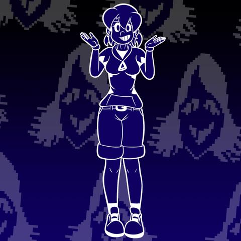Leilanie, except her visual self resembles the most ridiculous character in Deltarune.