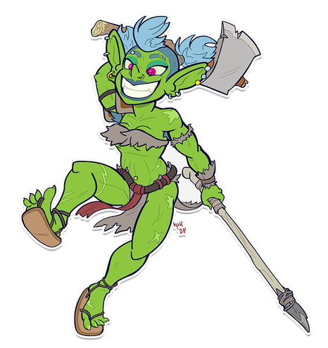 goblin barbarian