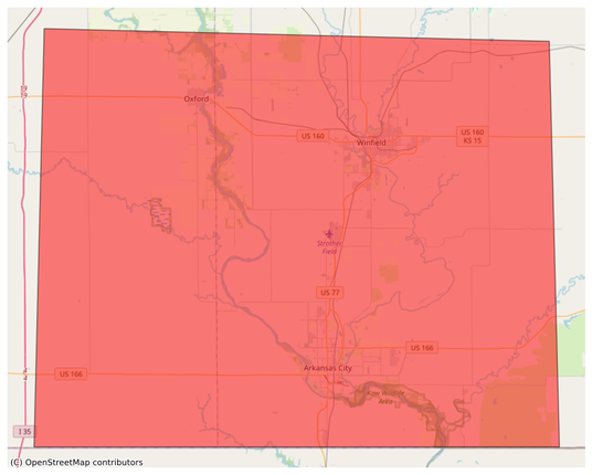 Severe Thunderstorm Warning -  - NWS Wichita KS