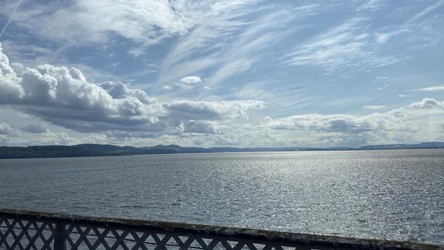 View from the bridge at Dundee