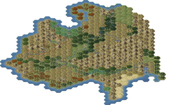 Telse, Mira, Qin and the other cities near the Everflow and its two rivers.