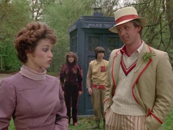 Trying once more to return Tegan to Heathrow Airport, the Doctor instead lands the Tardis in the same location three hundred years earlier where he and his companions are chased by angry villagers but rescued by a charismatic highwayman.