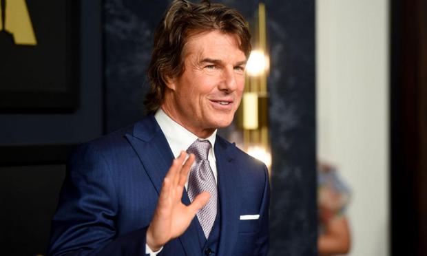 El actor Tom Cruise en la gala de los nominados de los Oscar de 2023. (Gilbert Flores)