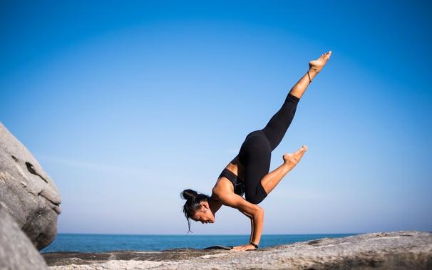 Some type of hand stand, stealth.