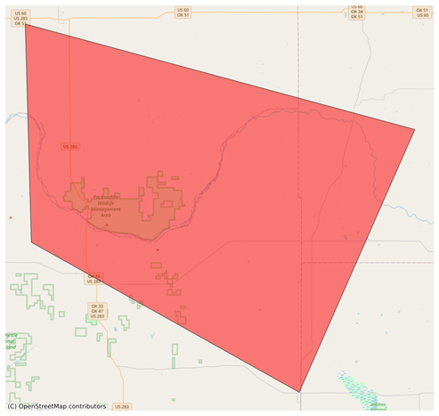 Severe Thunderstorm Warning -  - NWS Norman OK