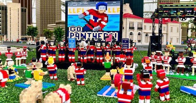 LEGOLAND Florida celebrates Florida Panthers at the Stanley Cup with LEGO Tribute