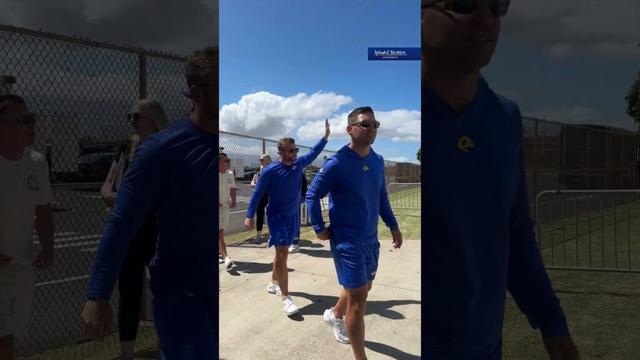 First practice day vibes 🤙 #rams #shorts