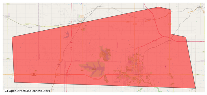 Tornado Warning - Garfield, #OK; #Noble, #OK - NWS Norman OK