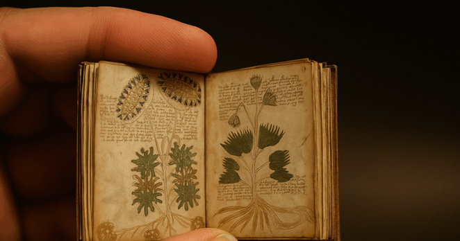 A coded language, unknown plants, and cosmic diagrams—The Voynich Manuscript is one of history’s strangest books. After 100+ years, no one can read it.