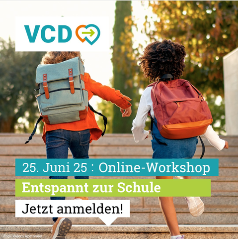 Online-Workshop am 25. Juni - 19:30 bis 21 Uhr: Für Eltern, Lehrkräfte und alle, die sich für sichere Schulwege einsetzen.