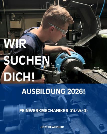 Ausbildung zum Feinwerkmechaniker (m/w/d) – Start 2026