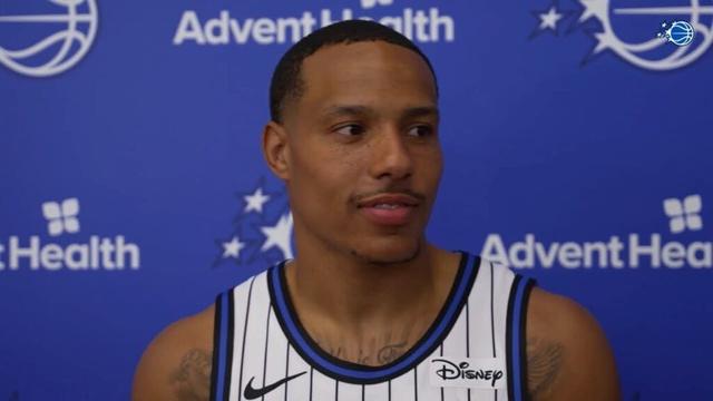Desmond Bane speaks to media after trade to Orlando Magic