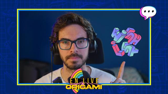 Hubert qui pointe du doigt le logo Wishlist, comme s'il tentait de passer un message