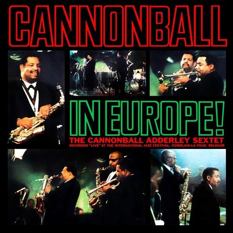 Cannonball In Europe LP cover