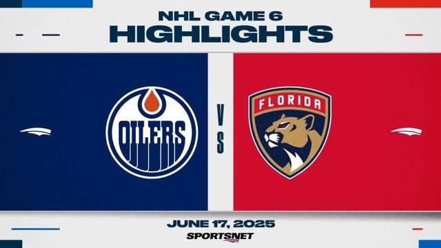 Stanley Cup Final Game 6 Highlights | Oilers vs. Panthers - June 17, 2025