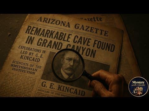 Has anyone else gone down the rabbit hole of the Grand Canyon "Kincaid's Cave" mystery?