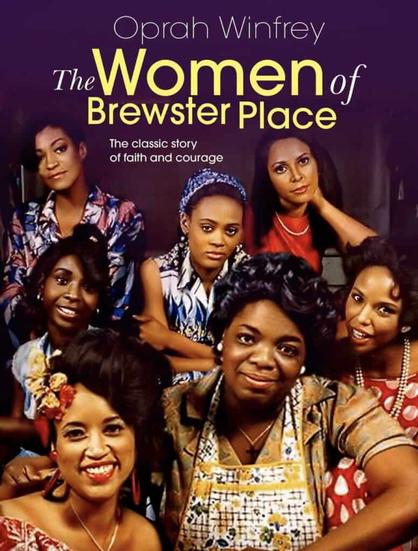 Oprah Winfrey, Robin Givens, Lynn Whitfield, Jackée Harry, Paula Kelly, Lonette McKee, and Phyllis Yvonne Stickney in The Women of Brewster Place