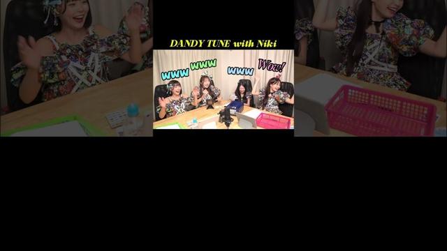 DANDYというか、海外テレビショッピング感もある【きゃんちゅー切り抜き】 #candytune #きゃんちゅー #福山梨乃 #小川奈々子 #村川緋杏 #桐原美月 #推し活
