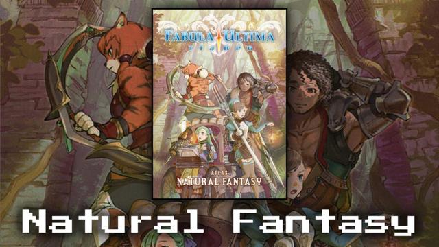Cover art of Fabula Ultima's Natural Fantasy Atlas