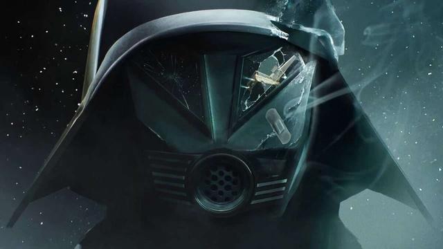 Illustration of Spaceballs 2: a dark vador broken helmet.