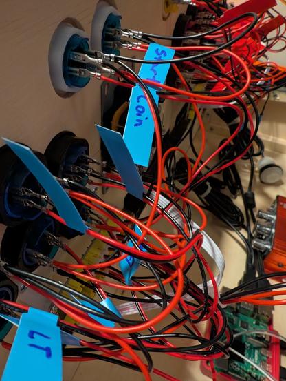 finally label wires...