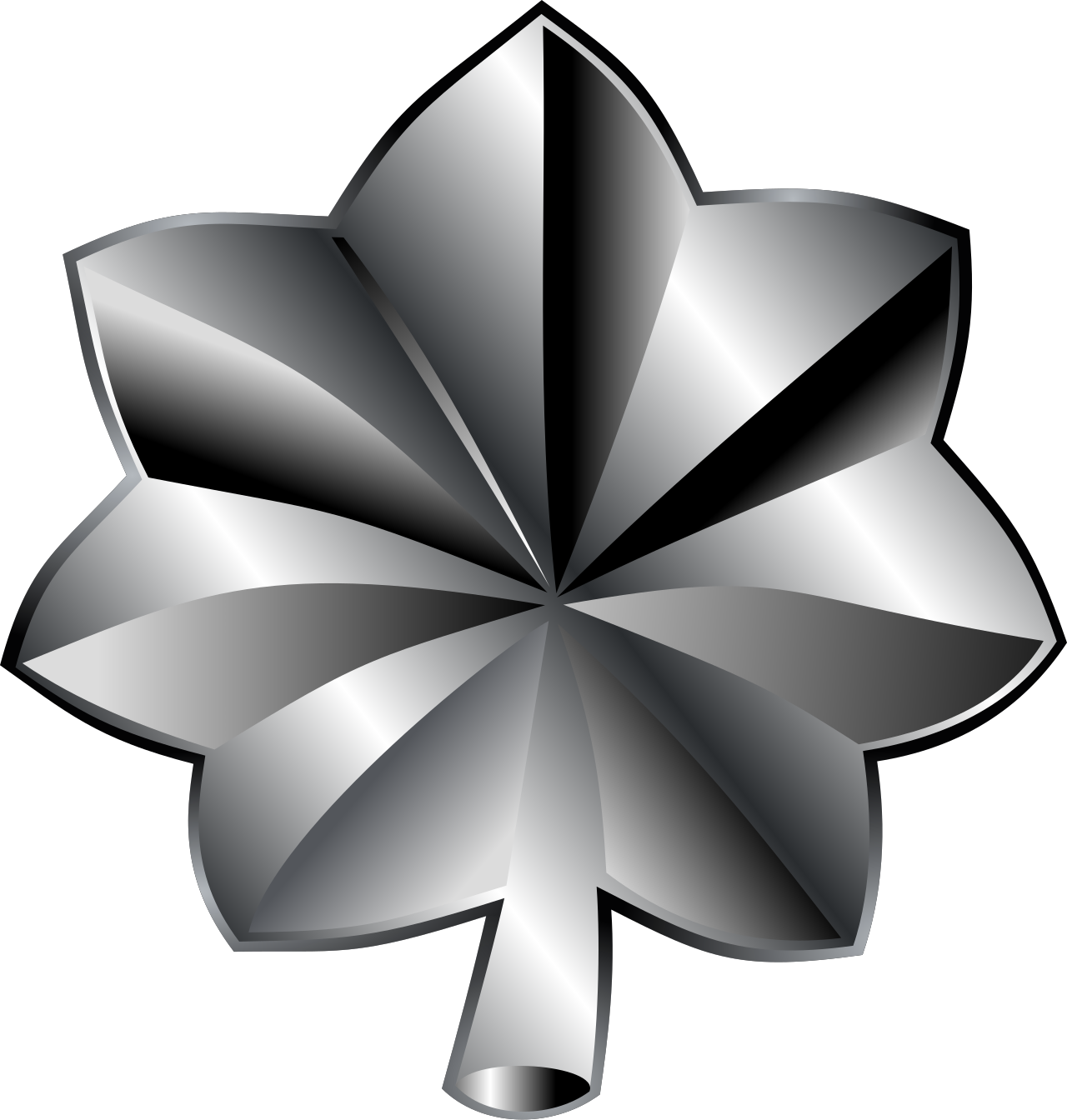 Lieutenant colonel insignia