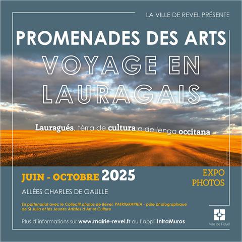 "Promenade des Arts" exhibition at Revel (Occitanie, France)