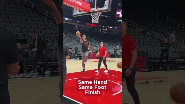Zaccharie Risacher’s Finishing Routine is All About Touch and Control #zaccharierisacher #nba #jrnba