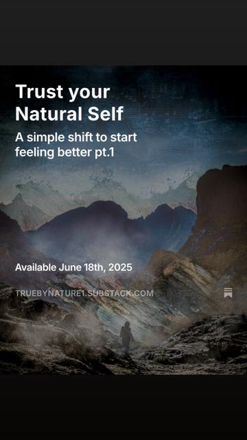 Photo ad by Francoise Vaal about her article on gaining natural self-confidence, published on Substack.