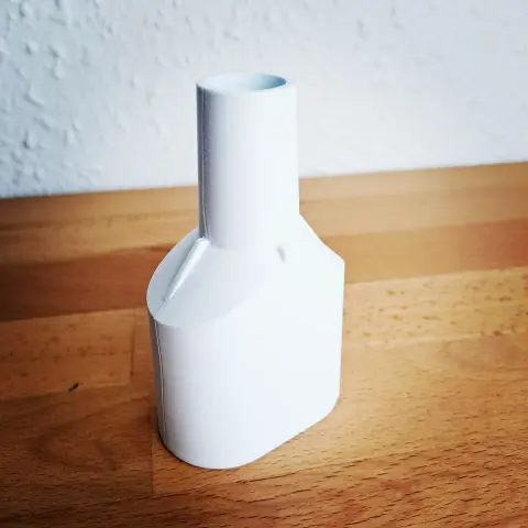 Pièce reproduite en PLA blanc