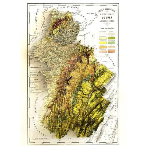 carte du Jura