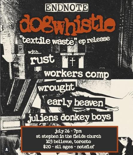 Dogwhistle ep release show