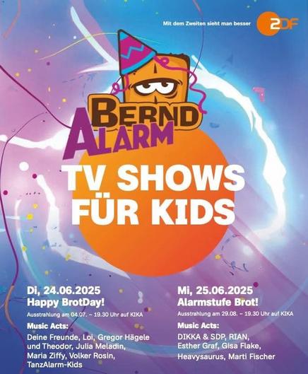 Bernd das Brot Event Flyer