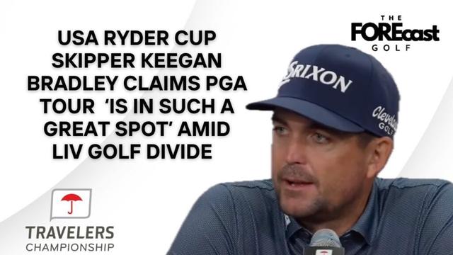 Keegan Bradley Insists PGA Tour ‘Has Never Been Better’ Despite Ongoing LIV Golf Divide