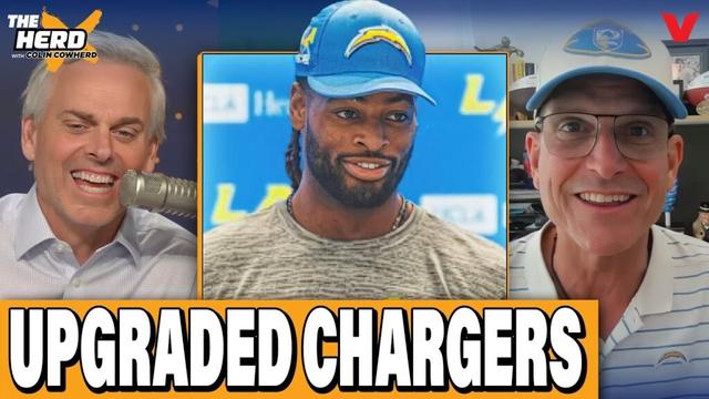 Jim Harbaugh is ALL IN on UPGRADED Los Angeles Chargers w/ Najee Harris | THE HERD w/ Colin Cowherd