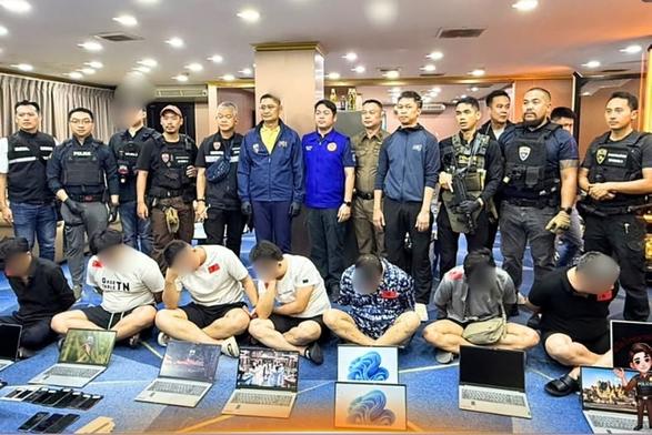 Thai police arrest ransomware gang at hotel