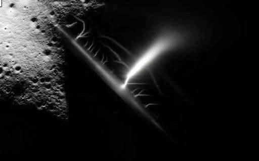 Strangeness on the moon