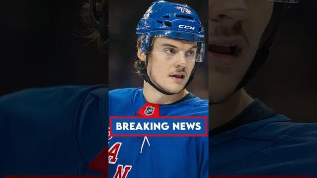 Breaking News: Matt Rempe Signs An Extension With The New York Rangers #shorts