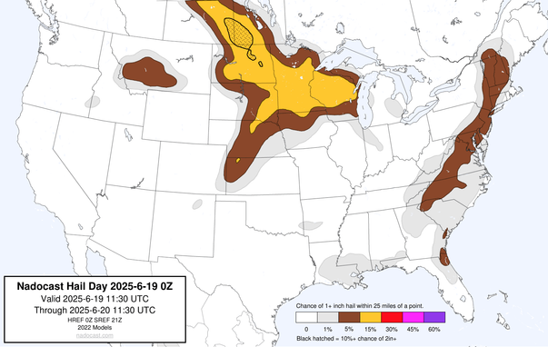 0z Day #Hail Forecast