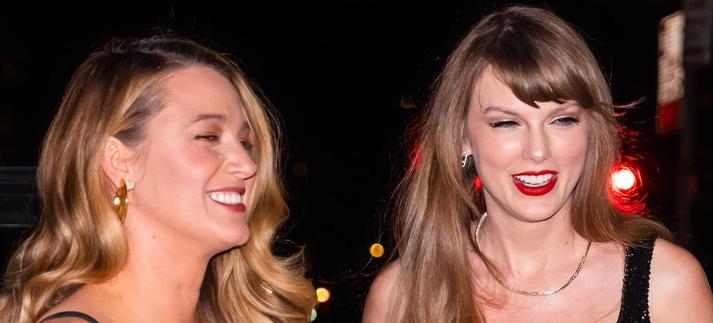 Blake Lively y Taylor Swift, juntas en Nueva York en 2023. / Gotham