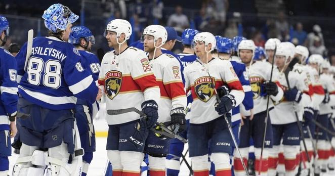 The Panthers had to learn how to win. The Lightning helped show them the way