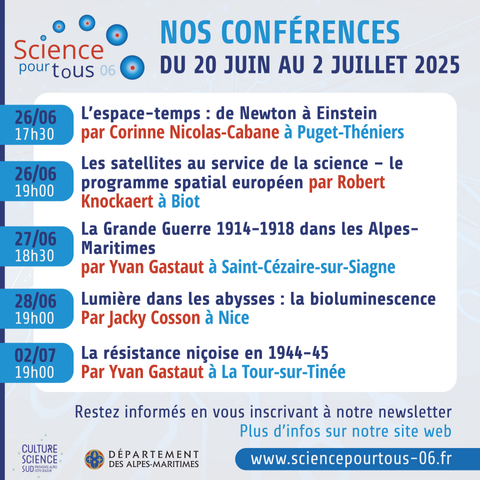 Conférences sciences